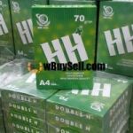 A4 70 GMS IMPORTED PHOTOCOPIER PAPER DOUBLE H BRAND