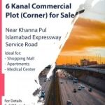 6 Kanal Commercial Plot for Sale in Near Khanna Pul Islamabad Expressway Islamabad 