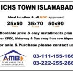 ICHS TOWN  Islamabad cooperative housing society 5 Marla plots for sale 