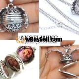 NEW ARRIVAL CUSTOMIZED NEW ANGEL WING EXPANDING PHOTO LOCKET FOR SALE 