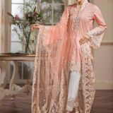 Anaya Lawn Embroidery Suit Net Embroidery Duppata Master Replica for Sale 