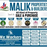 MALIK PROPERTIES & BUILDERS 