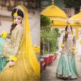 Atif Riaz Bridal net Dori Embroidery Suit Chiffon Embroidery Duppata now Available Master Replica for Sale  
