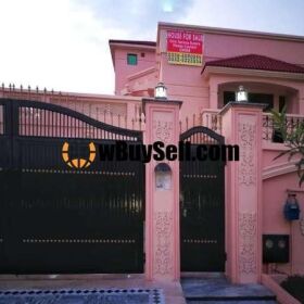 HOUSE FOR SALE TRIPPLE STORY IN NAVAL ANCHORAGE ISLAMABAD