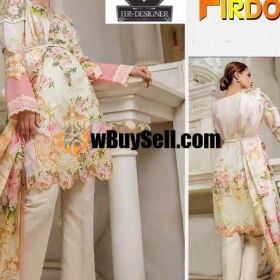 FIRDOUS LAWN COLLECTION BY HR DESIGNERS FOR SALE 