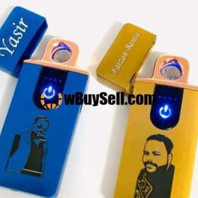 LIMITED STOCK CUSTOMIZE UR NAME &amp;PICTURE METAL BODY CHARGABLE ELECTRIC LIGHTER