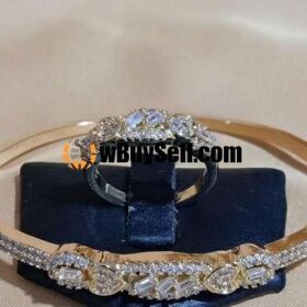 IMPORTED FINE MADE OPENABLE BANGLE N RING SET