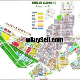 PLOT FILE FOR SALE AT JINNAH GARDEN ISLAMABAD ZONE V