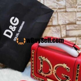 FOR SALE LADIES HAND BAG STYLISH D AND G CROSS BODY WITH LONG BELT
