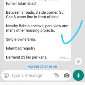40 Kanal Land Commercial  for Sale in Main GT Road Hasanabdal 