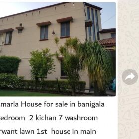 36 Marla BaniGala House for SALE in ISLAMABAD 