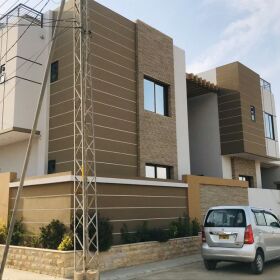 Double Story Corner House for Sale in Saadi Town Karachi