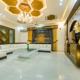 1 Kanal Luxury Brand New House Full Furnished with Basement for Sale in Bahria Town Lahore