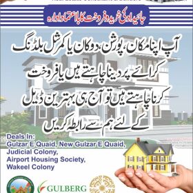 PLOTs/FARMs HOUSE FOR SALE IN GULBERG ISLAMABAD