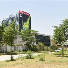 PLOT FOR SALE IN JINNAH AVENUE LOCATED OPPOSITE CENTAURUS MALL ISLAMABAD